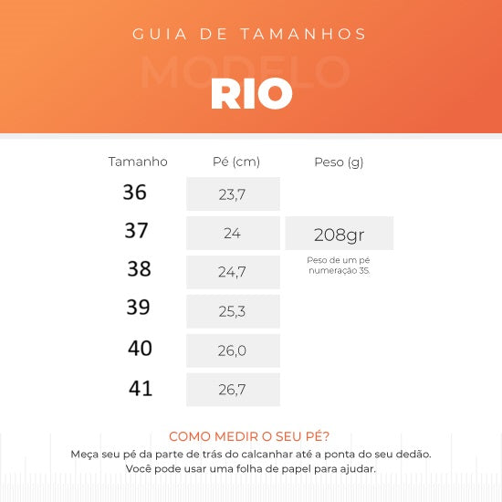 RIO – THE FUSION YOU FEEL AS YOU WALK.